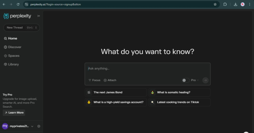 Step 1_ Search for Perplexity AI Website to use chatpt for free in 2025