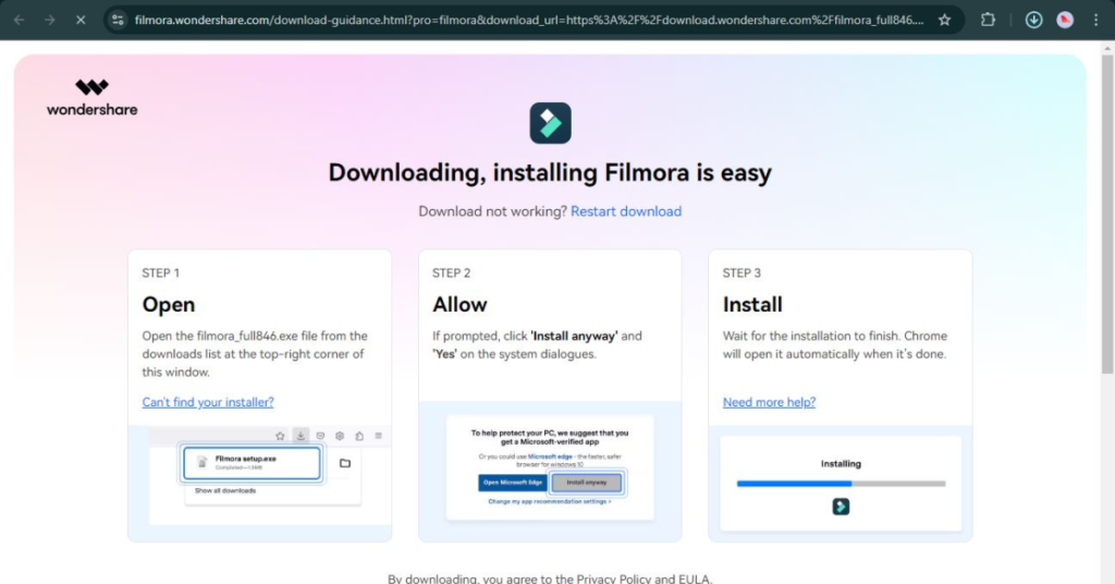 Wondershare-Filmora-AI-Tool. Top Video Editing AI Tool 2025