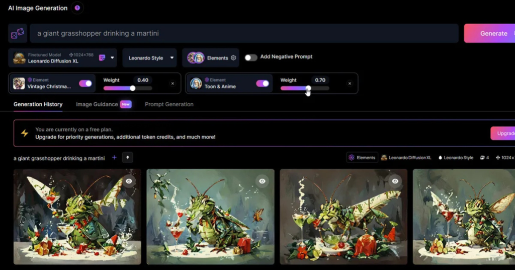 Refine Images with Elements Added from Leonardo AI